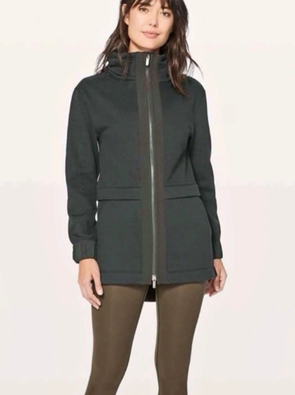 lululemon Light as Warmth Black Full-Zip Jacket